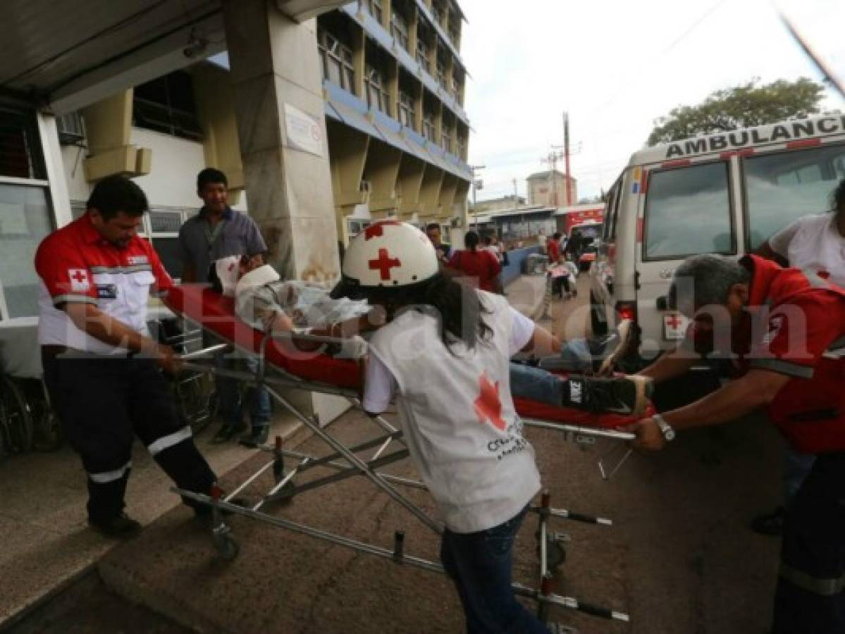 Accidente entre mototaxi y volqueta deja cinco personas heridas en Amarateca