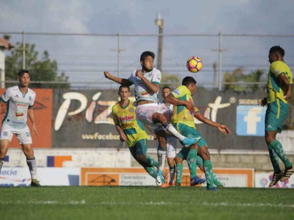 Platense empata 0-0 ante Juticalpa en el estadio Excélsior de Puerto Cortés