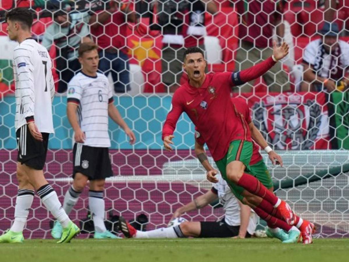 Cristiano Ronaldo alcanza a Schick en los goleadores de la Eurocopa
