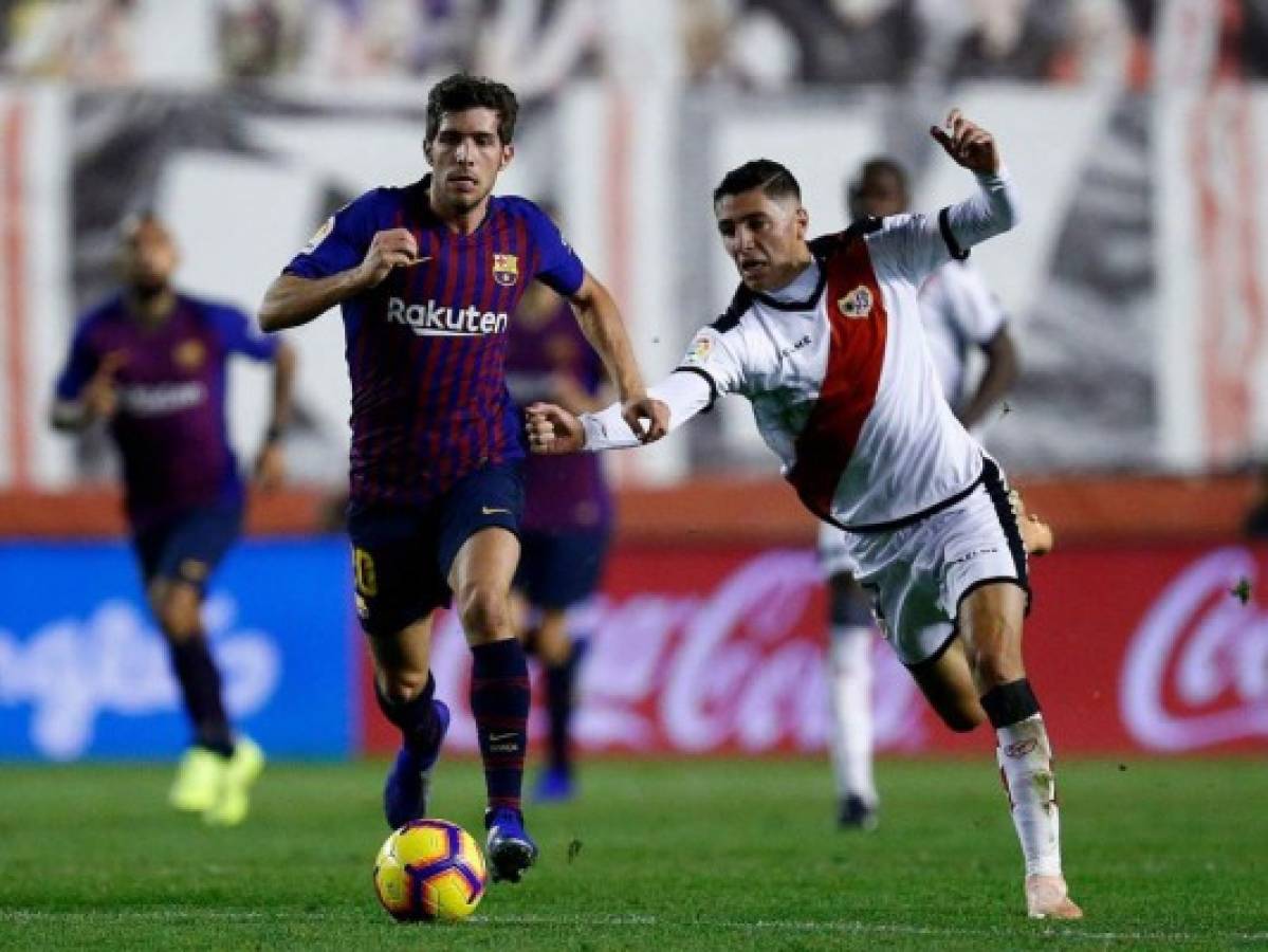 Con doblete de Suárez, Barcelona gana 3-2 ante el Rayo Vallecano   