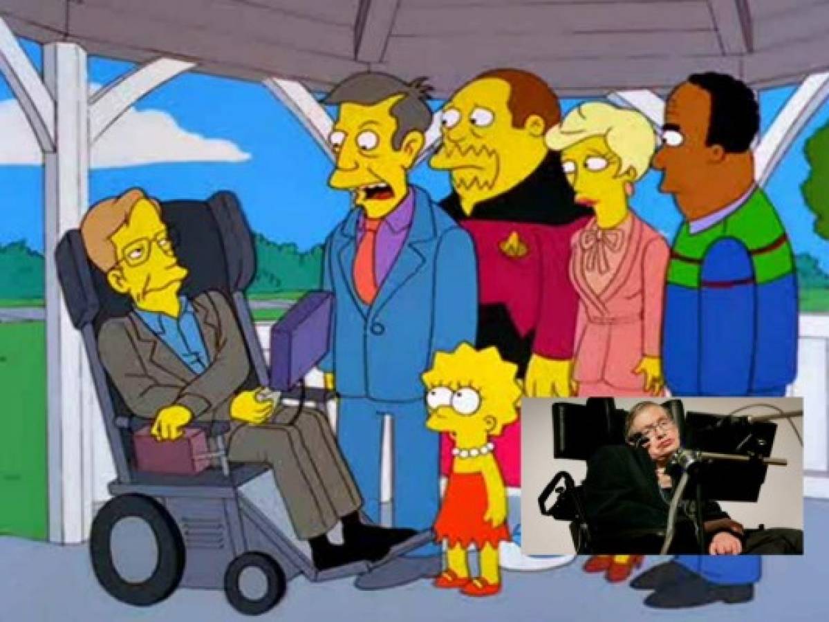 El capítulo de Los Simpson en el que aparece el famoso cintífico Stephen Hawking