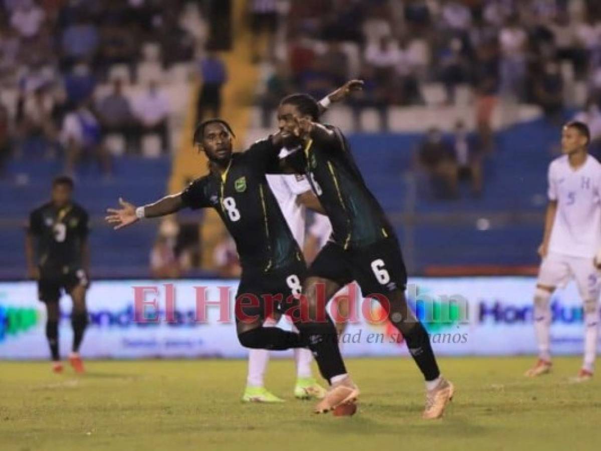 ¡Penoso! Honduras pierde en casa 2-0 ante Jamaica y se aleja de Qatar