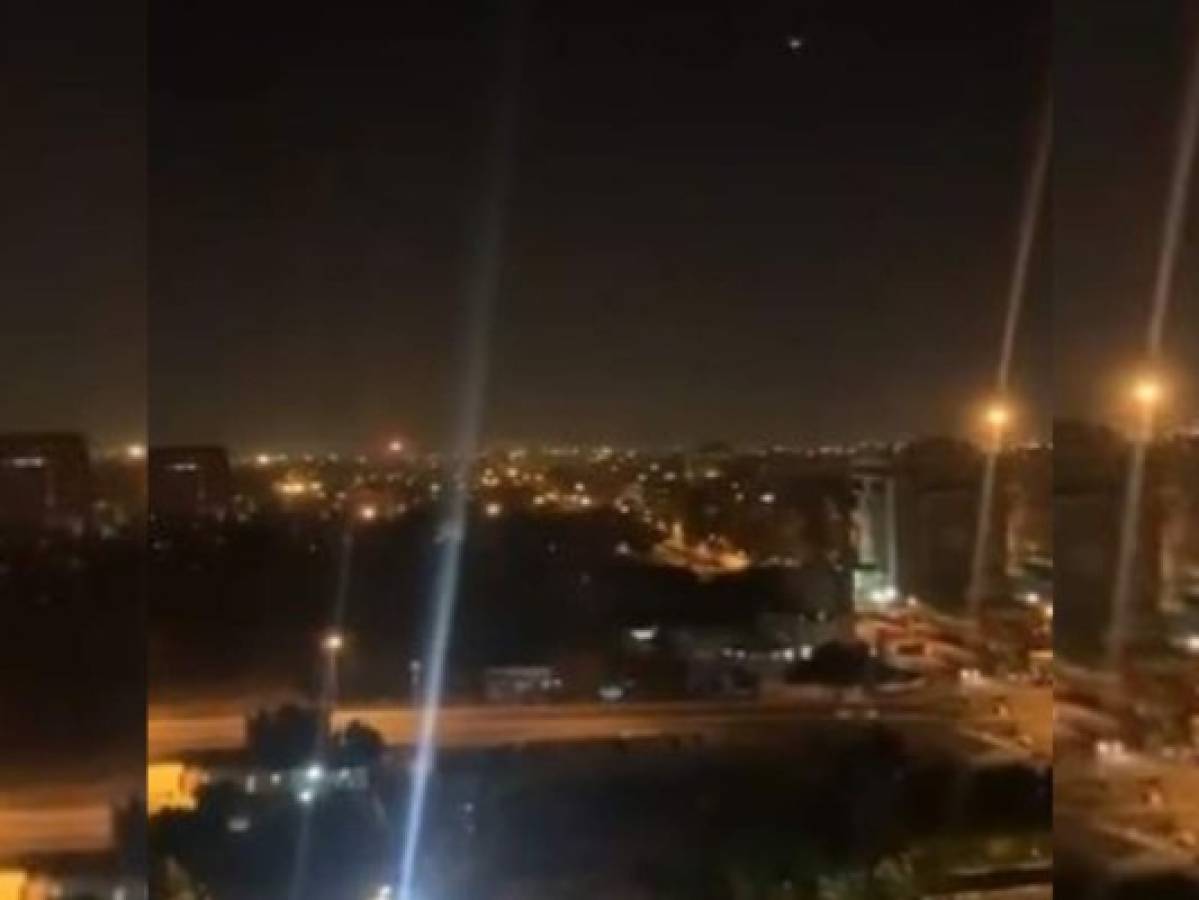 VIDEO: Así se activaron sirenas antiaéreas tras caída de cohetes en Zona Verde de Bagdad