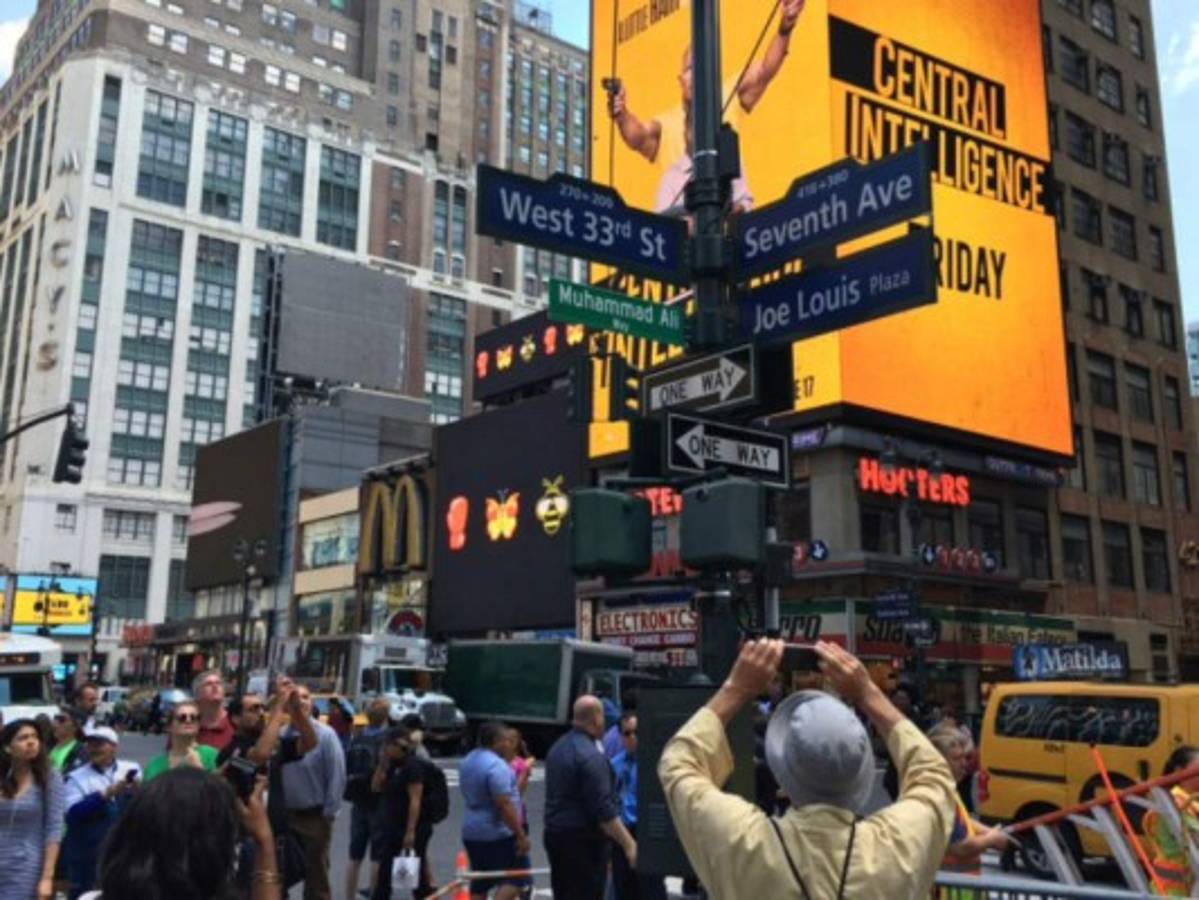 Nueva York honra a Mohamed Ali al bautizar una calle en su nombre