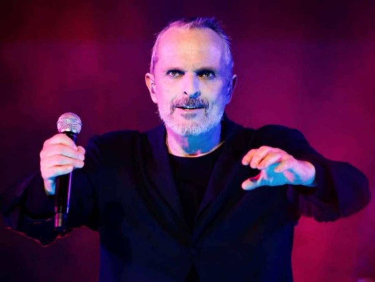 Para detener a un extorsionador, Miguel Bosé muestra el rostro de sus hijos por primera vez