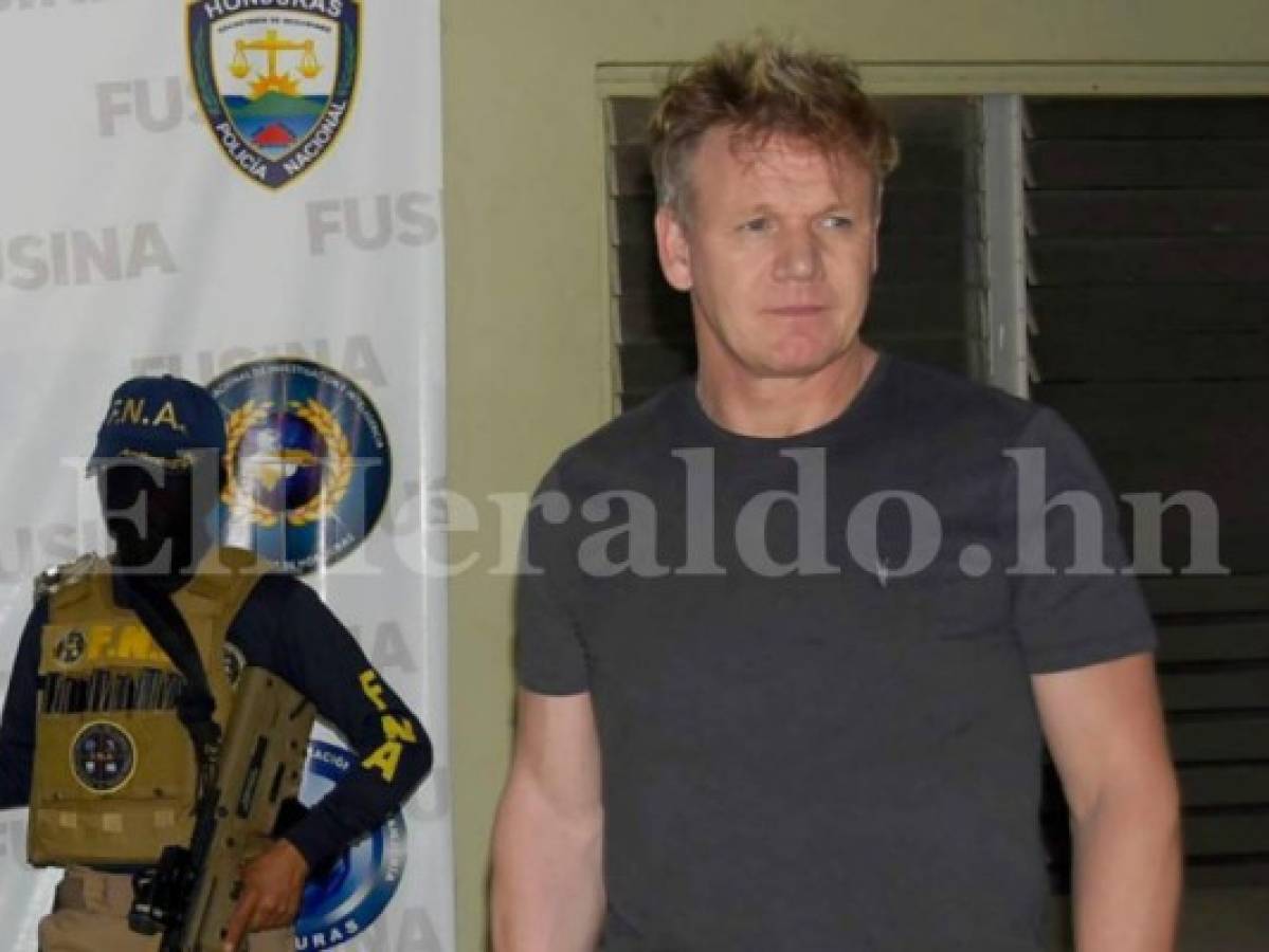 El chef Gordon Ramsay de 'Hell's Kitchen' pasea en el Mercado Guamilito de San Pedro Sula