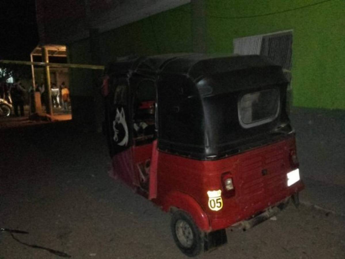Matan conductor de mototaxi en un intento de secuestro en la capital de Honduras