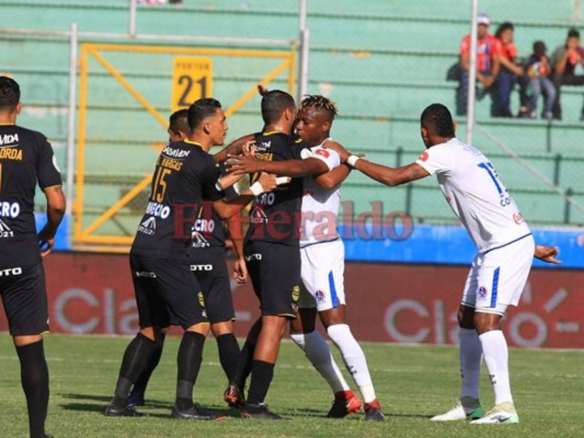 Olimpia ganó 2-1 ante Real España en el Nacional de Tegucigalpa