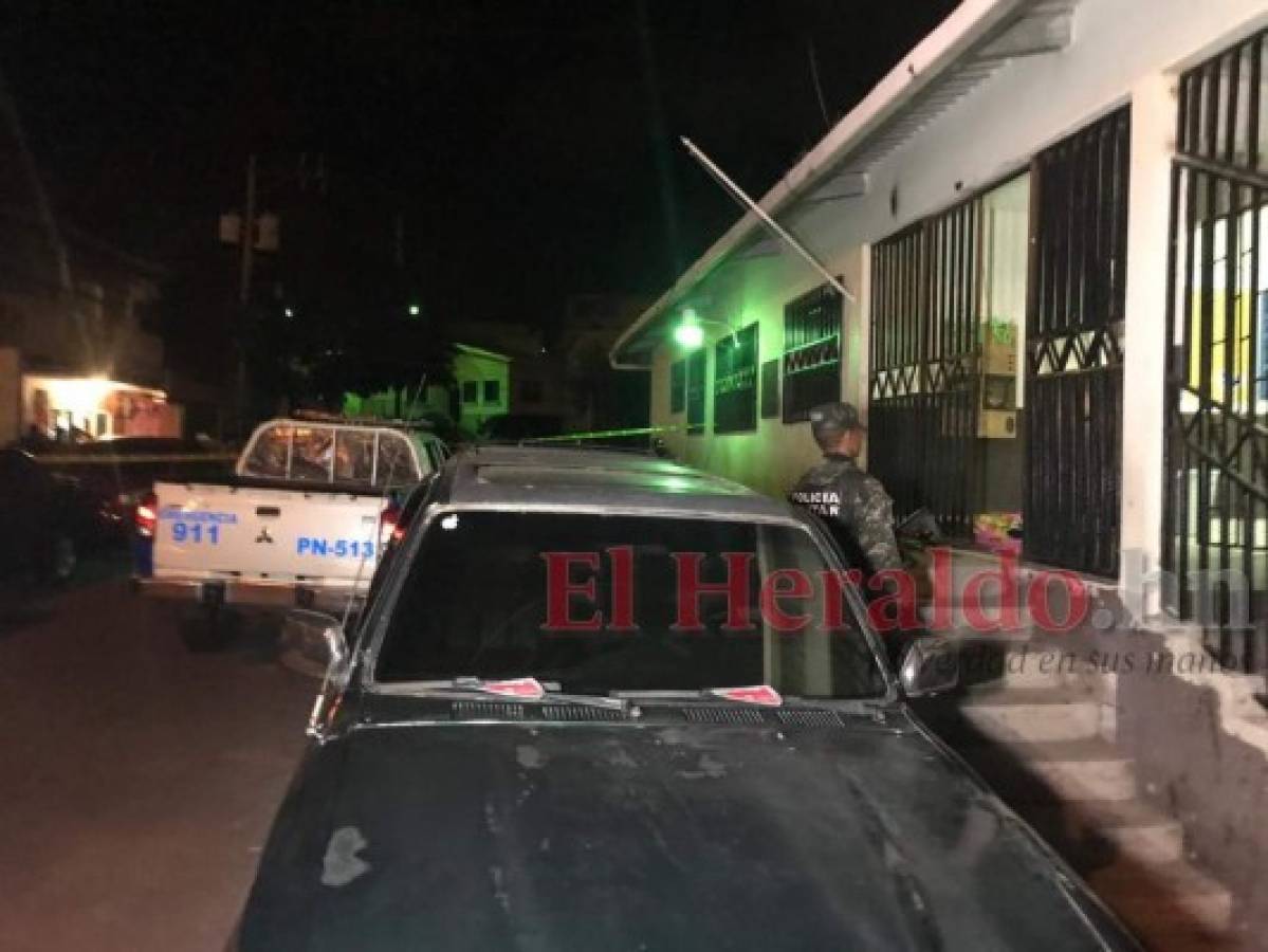 Agentes de la Policía Militar y Policía Nacional llegaron a acordonar la escena.