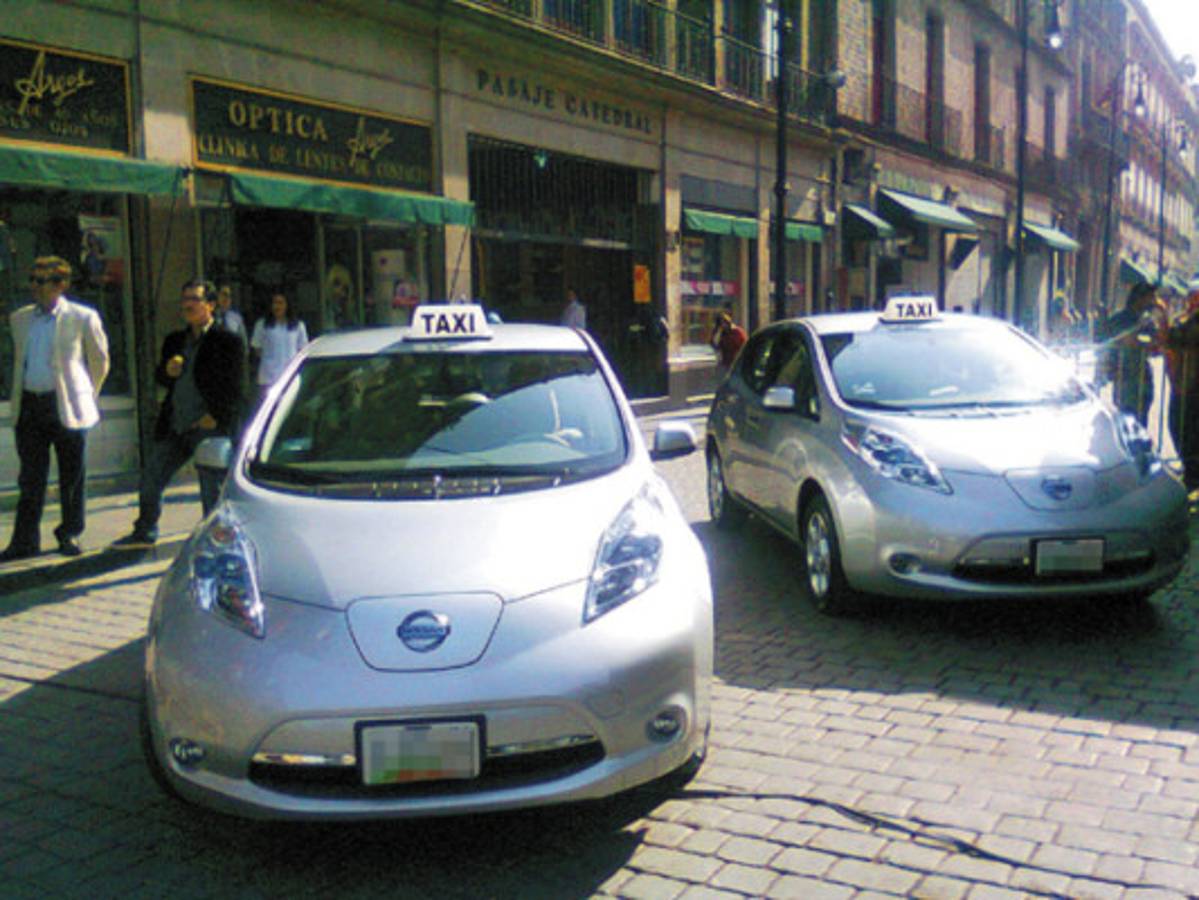 Inician servicio de taxis eléctricos en Ciudad de México