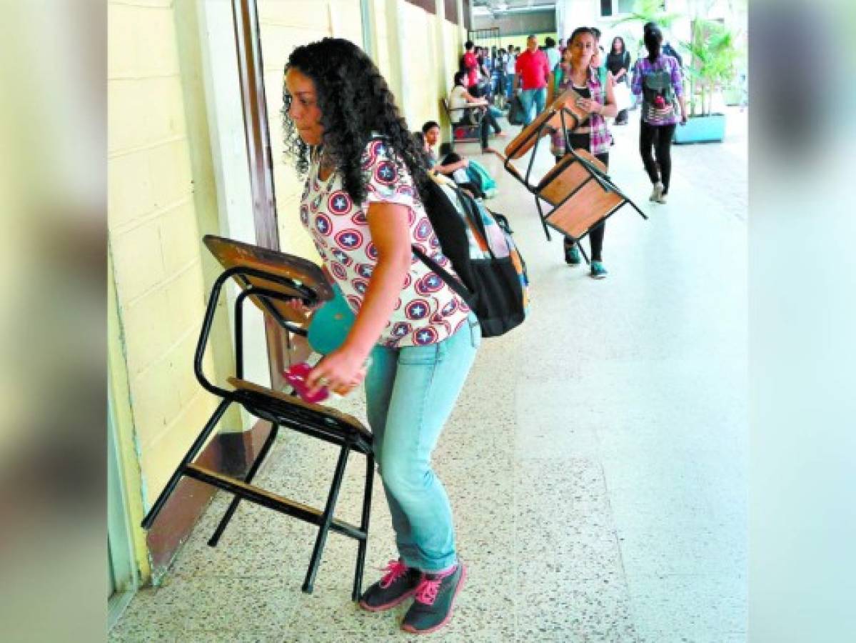 Ante el 70%, alumnos de la UNAH exigen mejoras