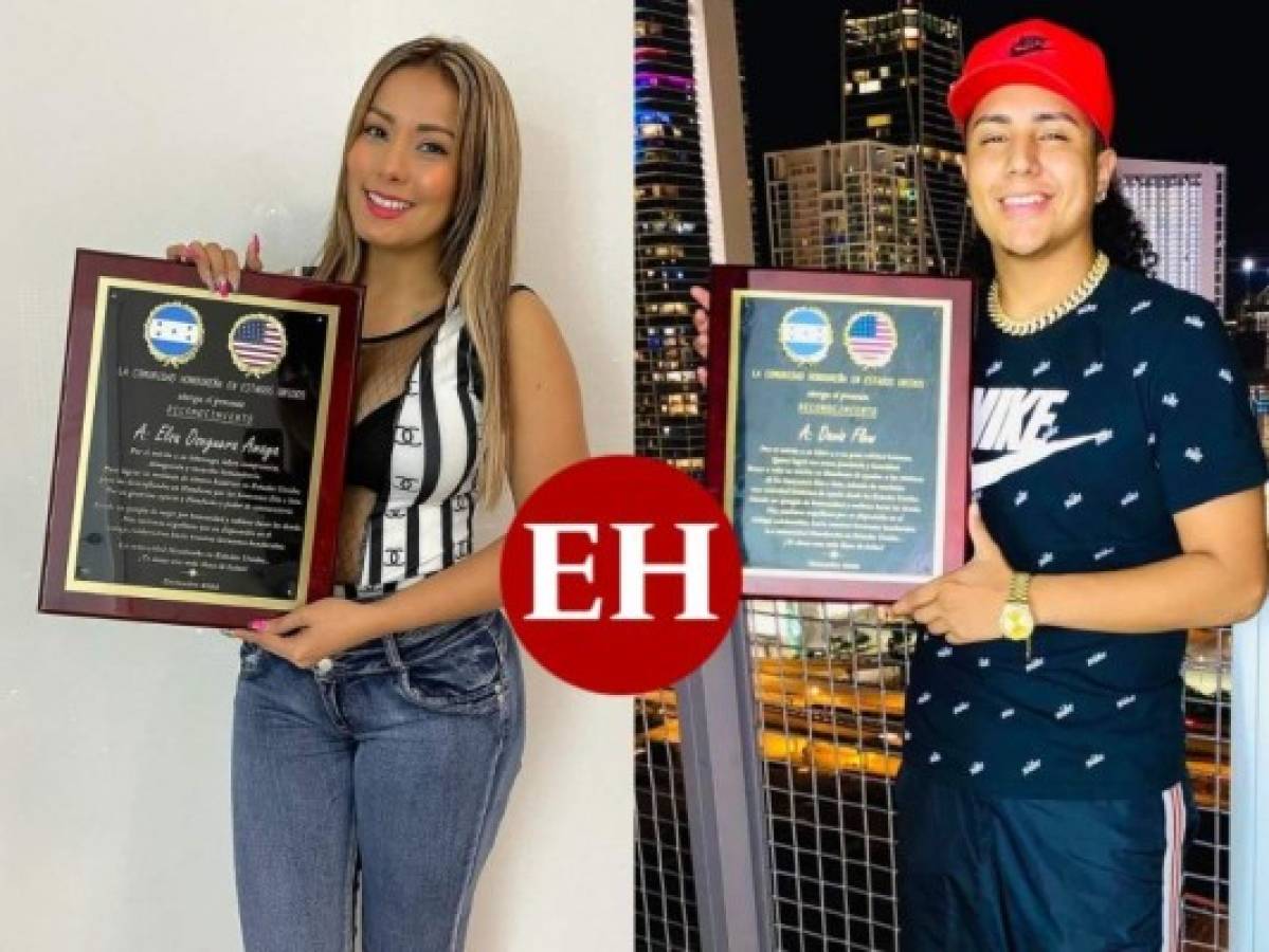 Elsa Oseguera y Davis Flow reciben reconocimiento por su labor en Eta y Iota