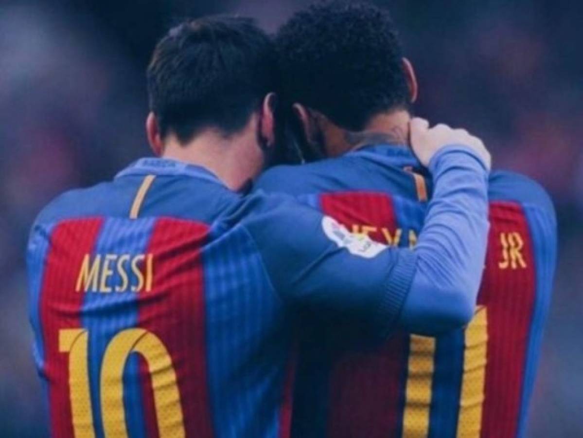 Neymar publicó foto de la boda de Messi, pese a 'acuerdo de confidencialidad'
