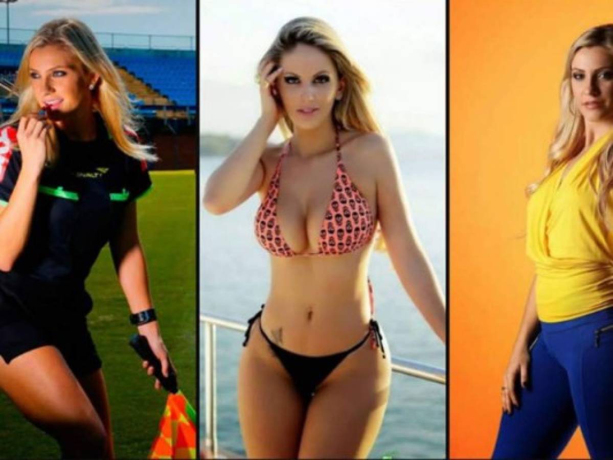 Así es Fernanda Colombo, la sexy árbitro que marcará historia en Rusia 2018