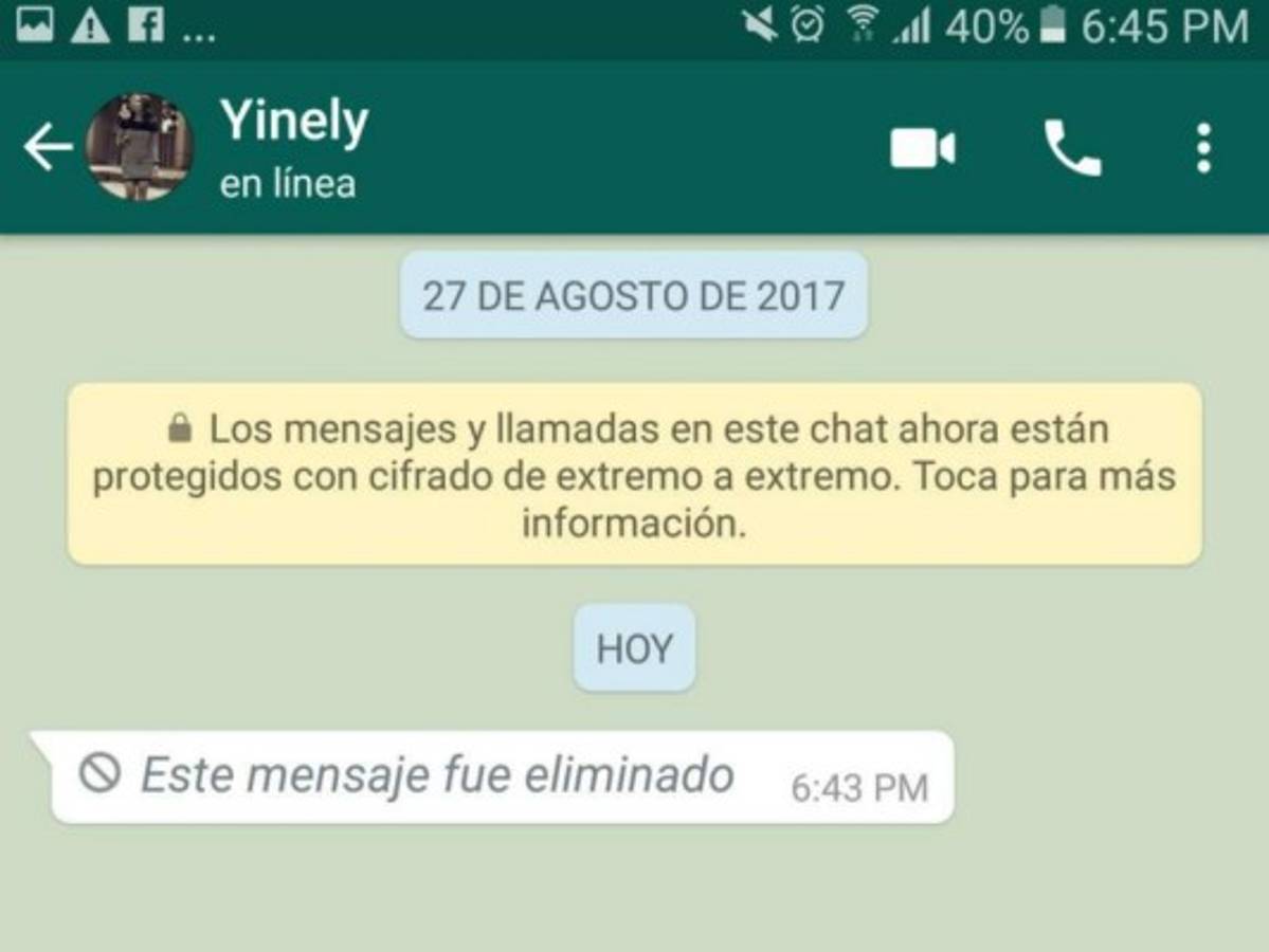 Conoce cómo ver los mensajes eliminados de WhatsApp