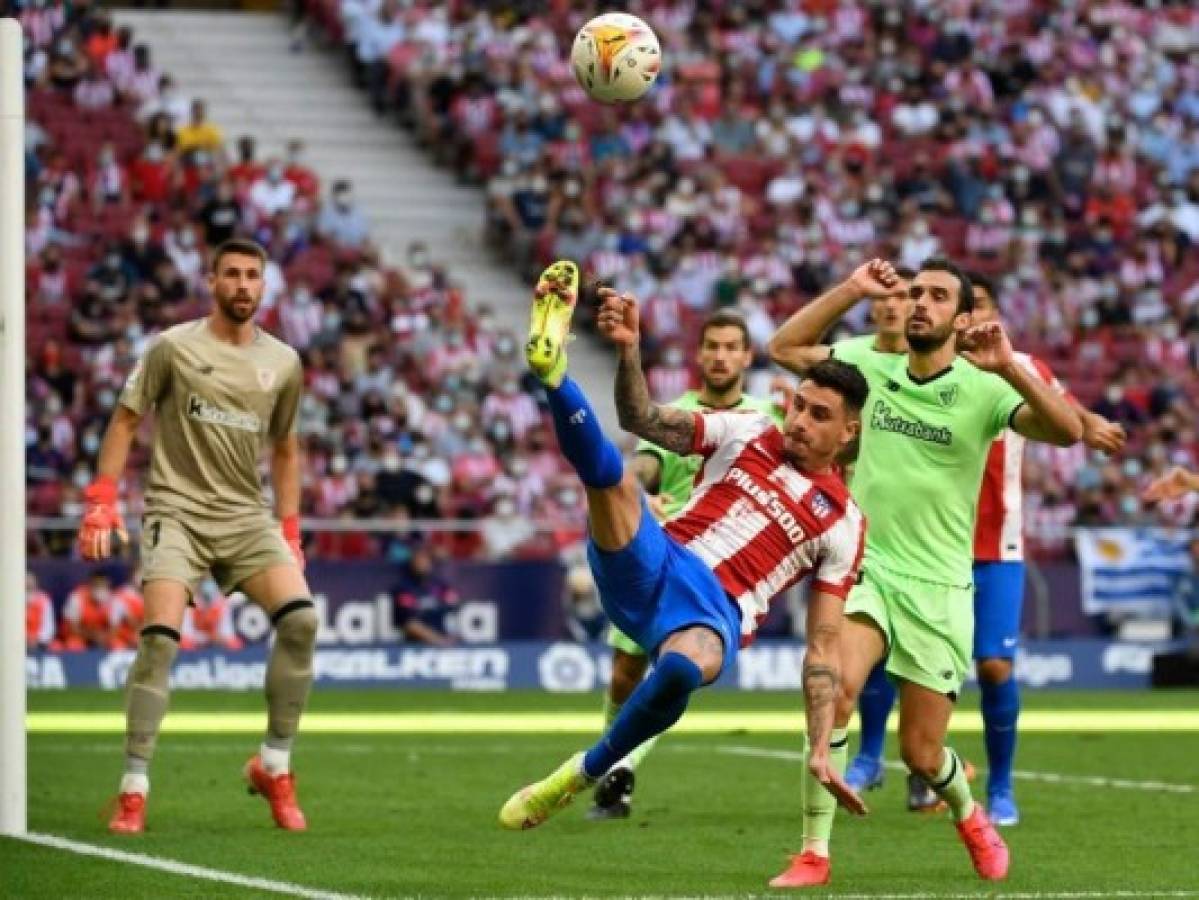 El Atlético es líder pese a empatar, Falcao regresa a la Liga con gol