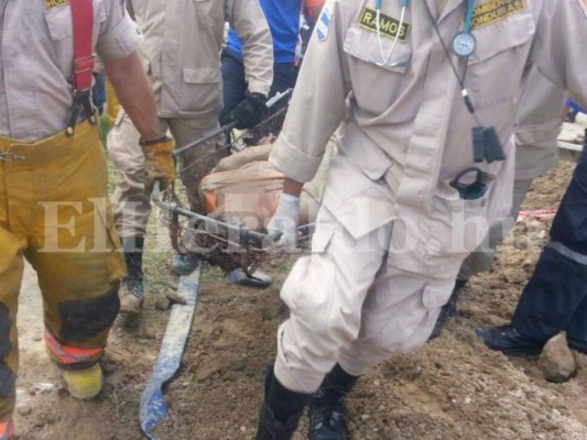 Dos obreros mueren soterrados en sector Mateo de la capital de Honduras   