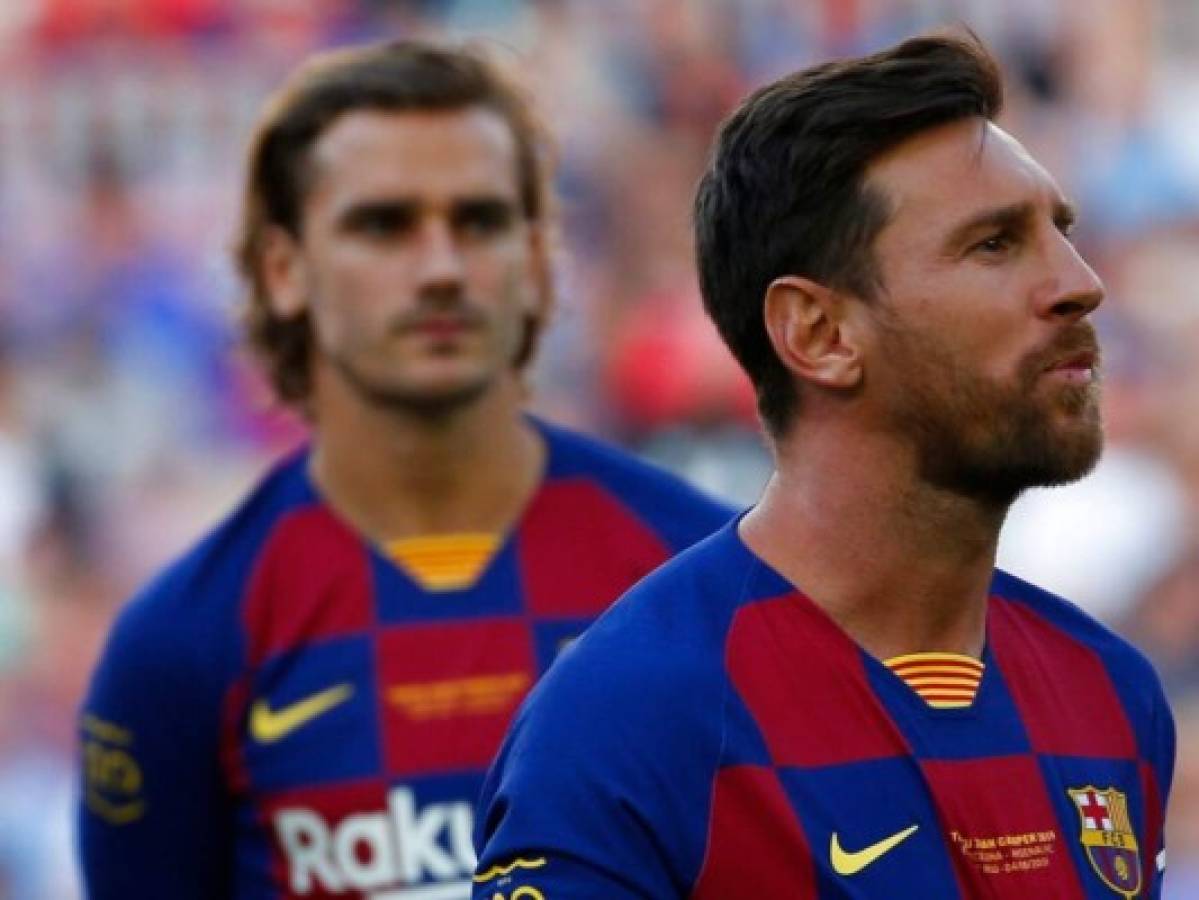 Messi cuenta con Griezmann en su camino por la Champions League