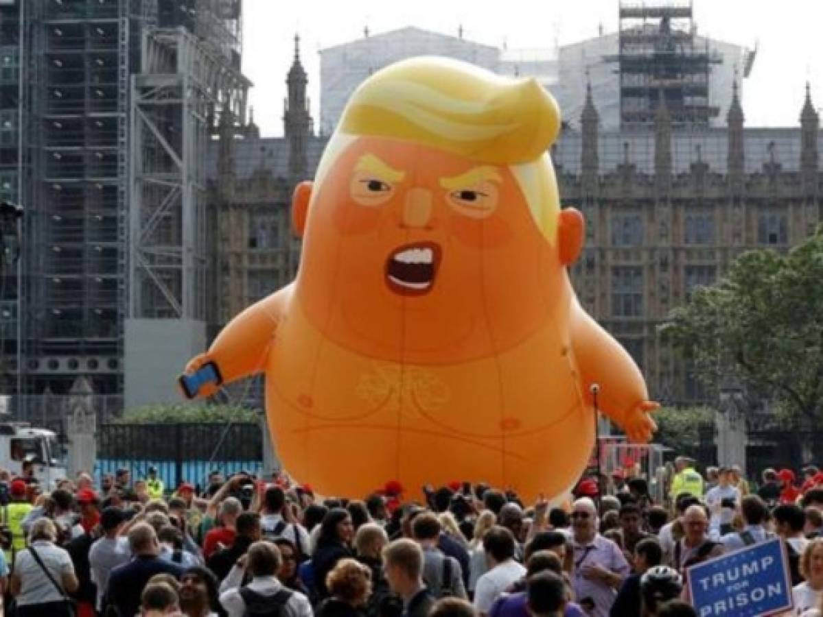 Enorme globo de 'bebé Trump' será expuesto en Museo de Londres