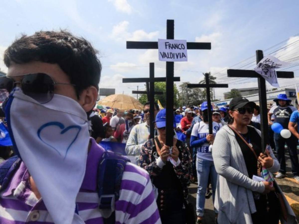 Nicaragua: Usan procesiones de Viernes Santo para protestar