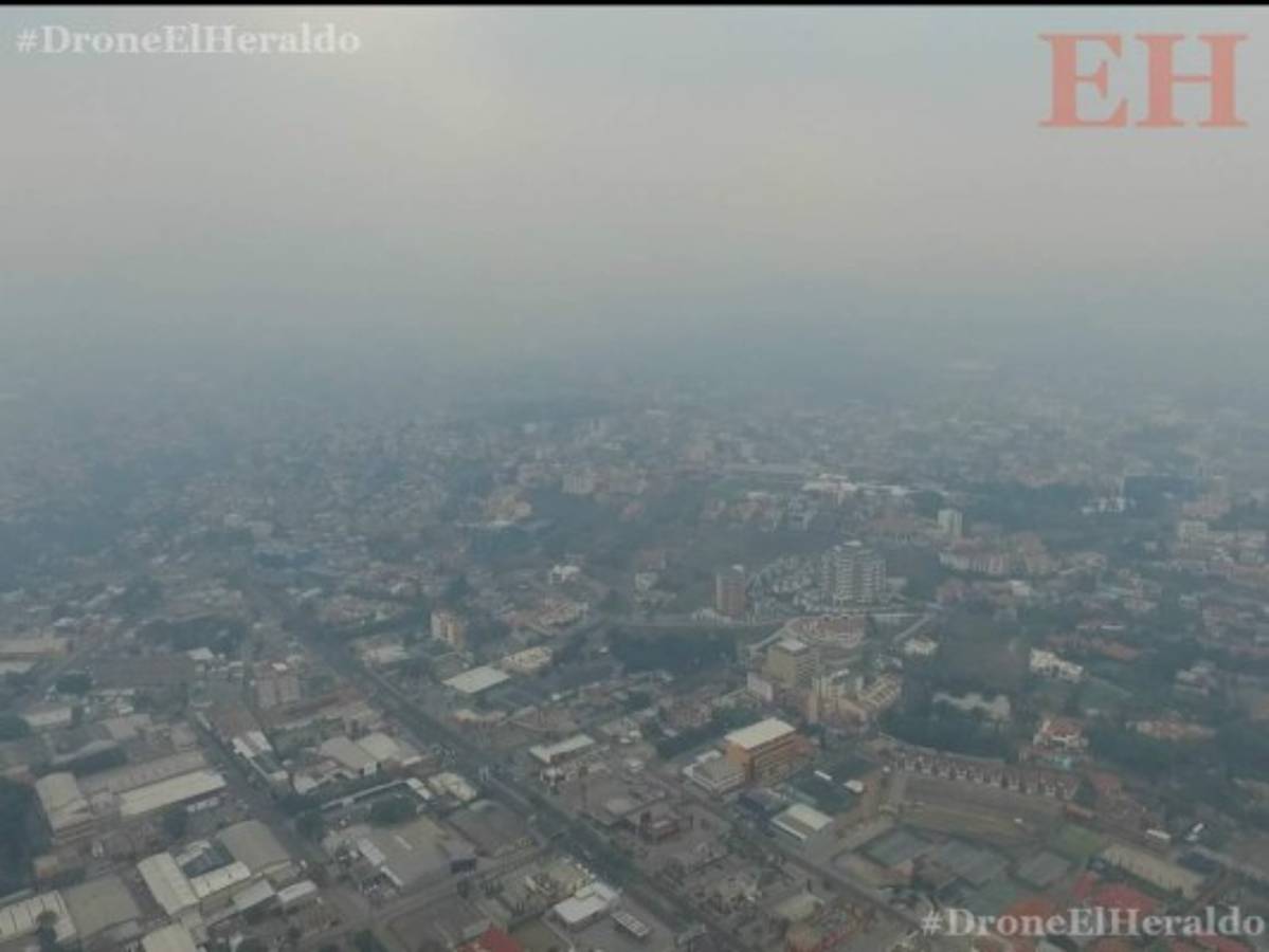 Inversión térmica eleva la temperatura de Tegucigalpa hasta los 35 grados