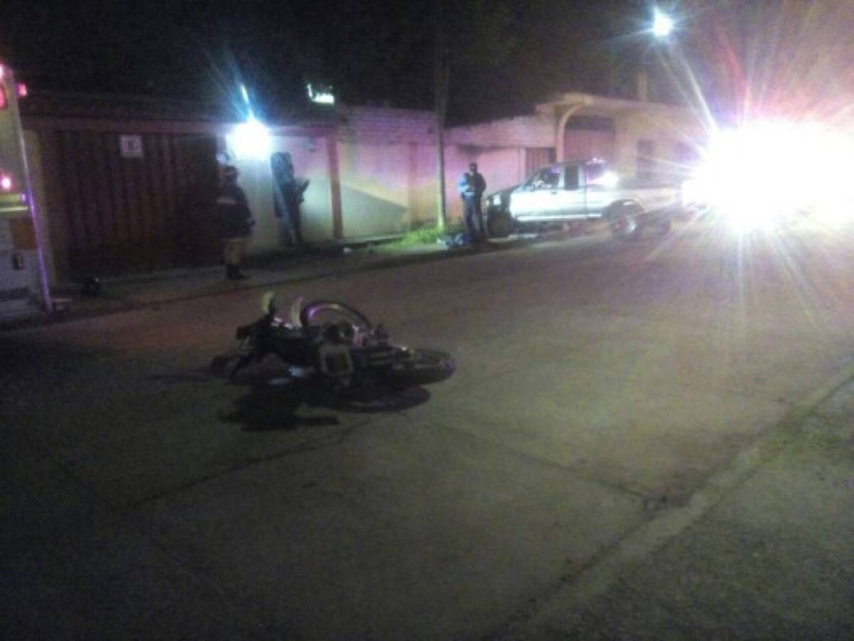 Mueren dos policías en fatal accidente de tránsito en Siguatepeque