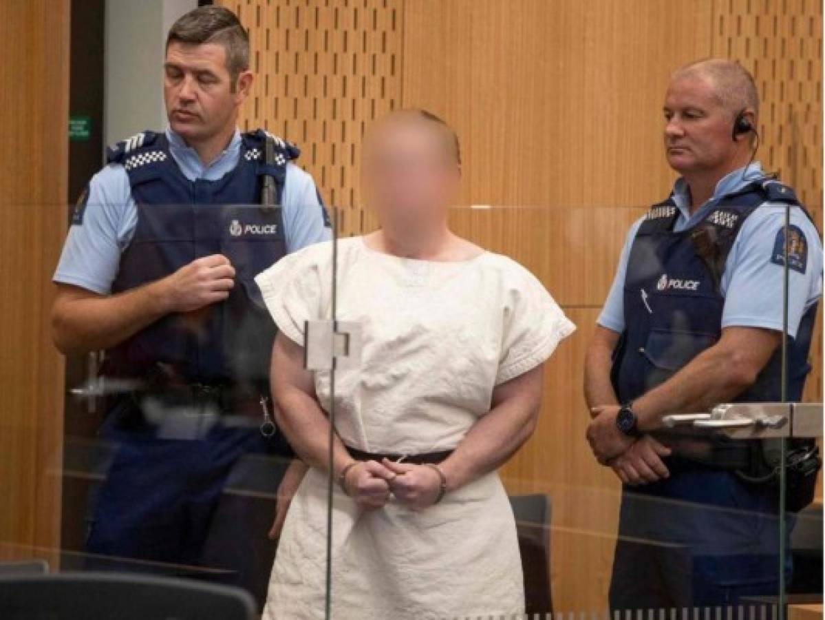 Extremista responsable de matanza en Nueva Zelanda imputado por 49 asesinatos