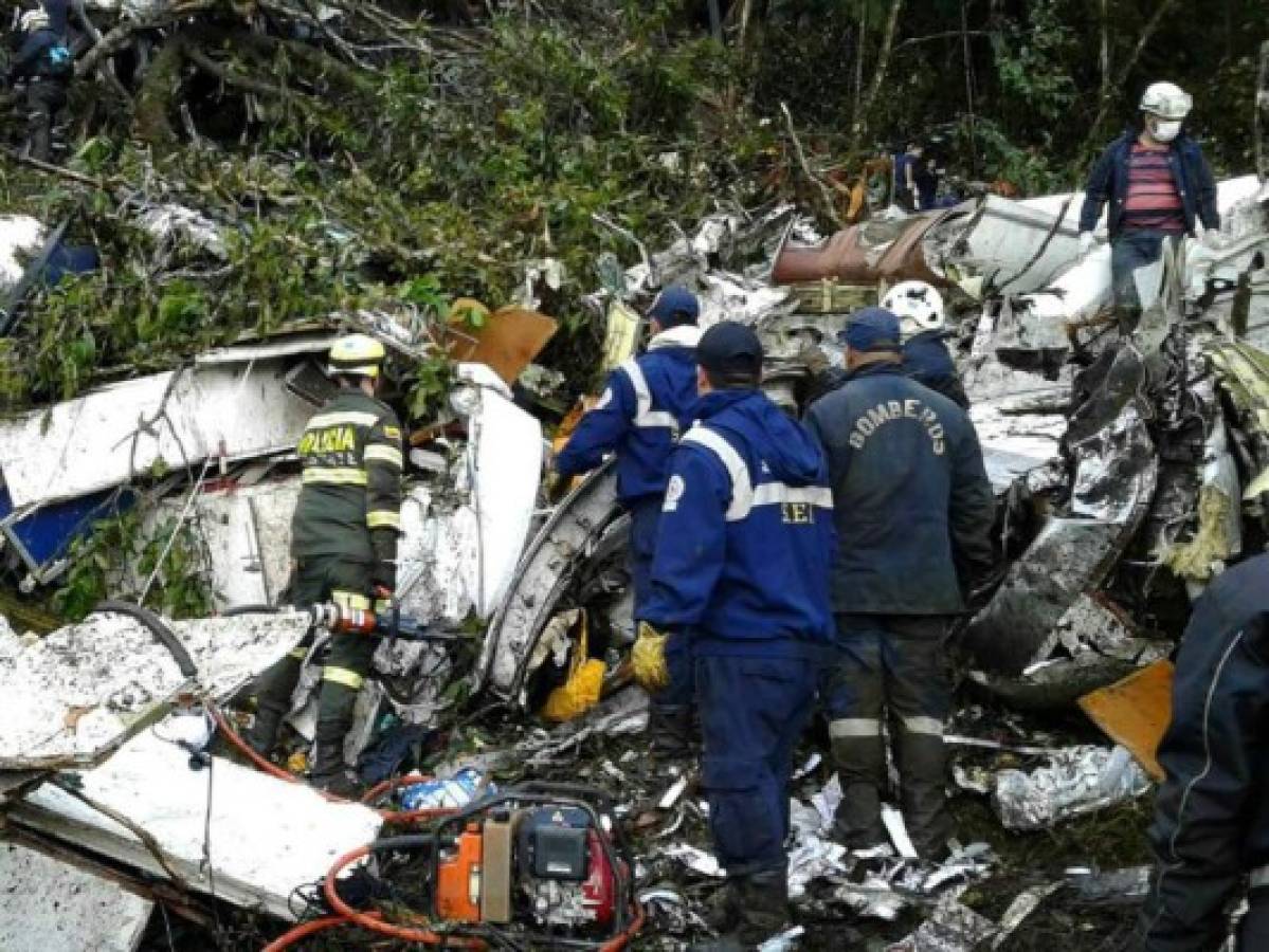 Revelan deudas de aerolínea tras accidente del Chapecoense en Colombia