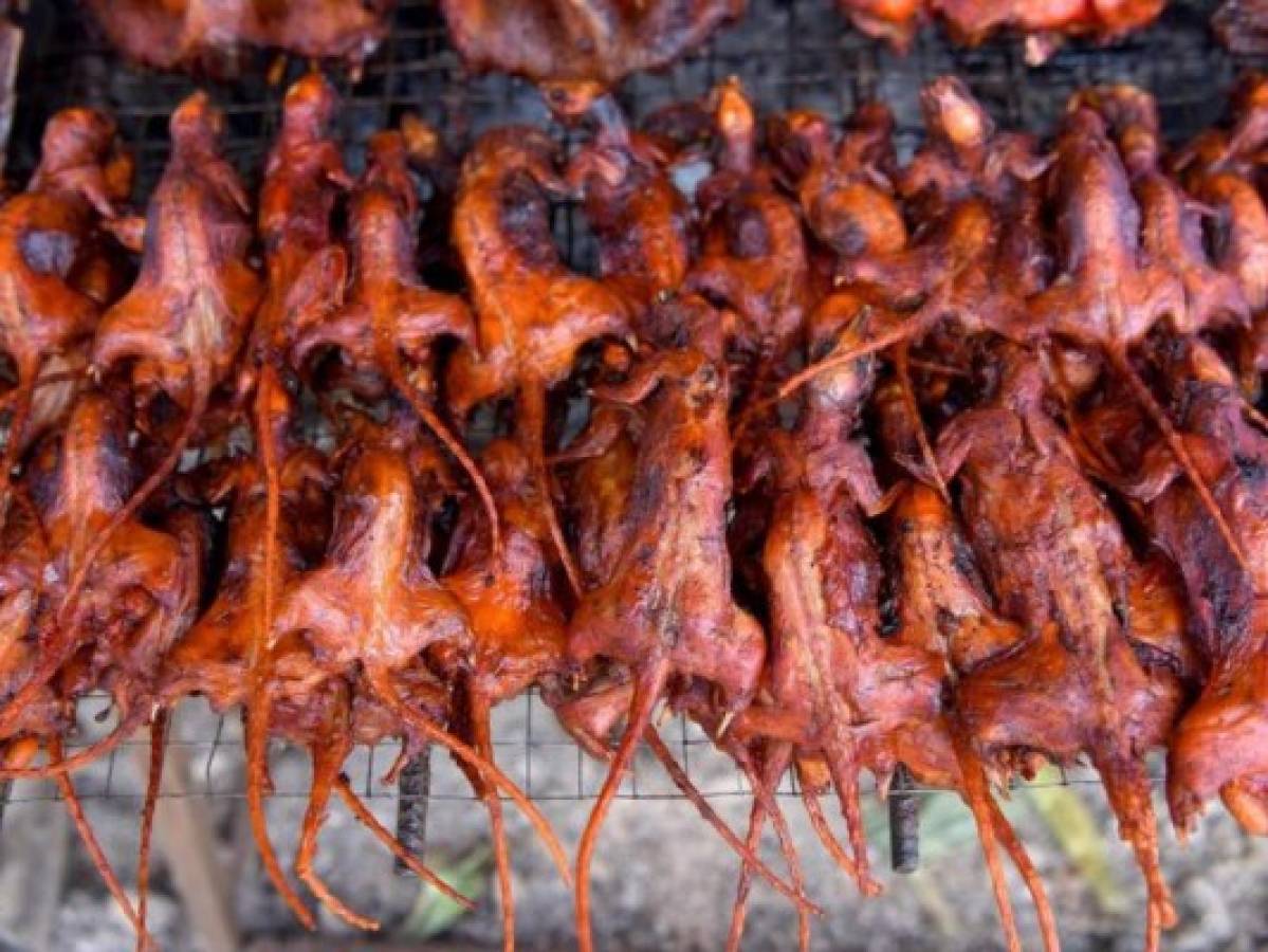Pincho de rata, el delicioso aperitivo que causa furor en Camboya