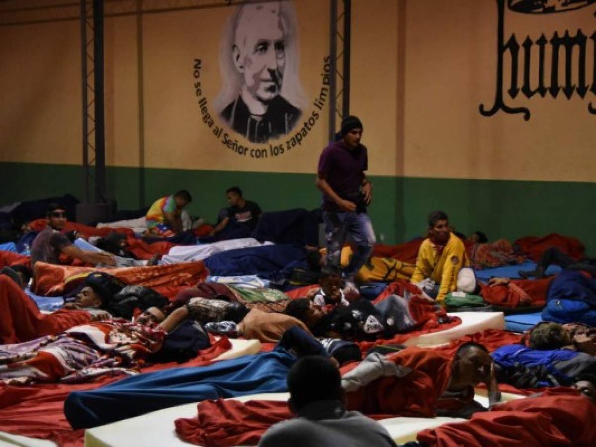 Habilitarán albergue para migrantes hondureños en frontera de Guatemala y México