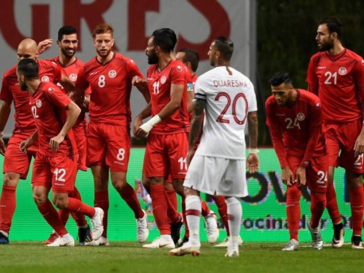 Portugal, sin su astro Cristiano Ronaldo, no pasa del empate ante Túnez