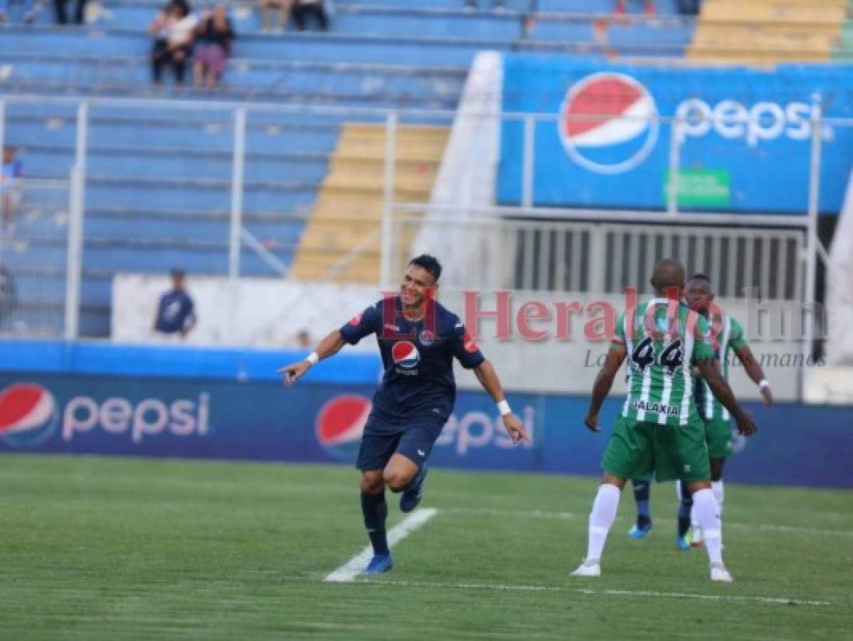 Con hat-trick de Roberto Moreira, Motagua aplasta 4-0 al Juticalpa en el Nacional