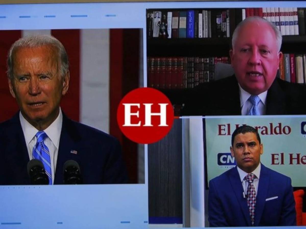 El diplomático aseguró que si Joe Biden asume como presidente de Estados Unidos, en su agenda estará presente el Triángulo Norte de Centroamérica. Foto: Johny Magallanes/ EL HERALDO.