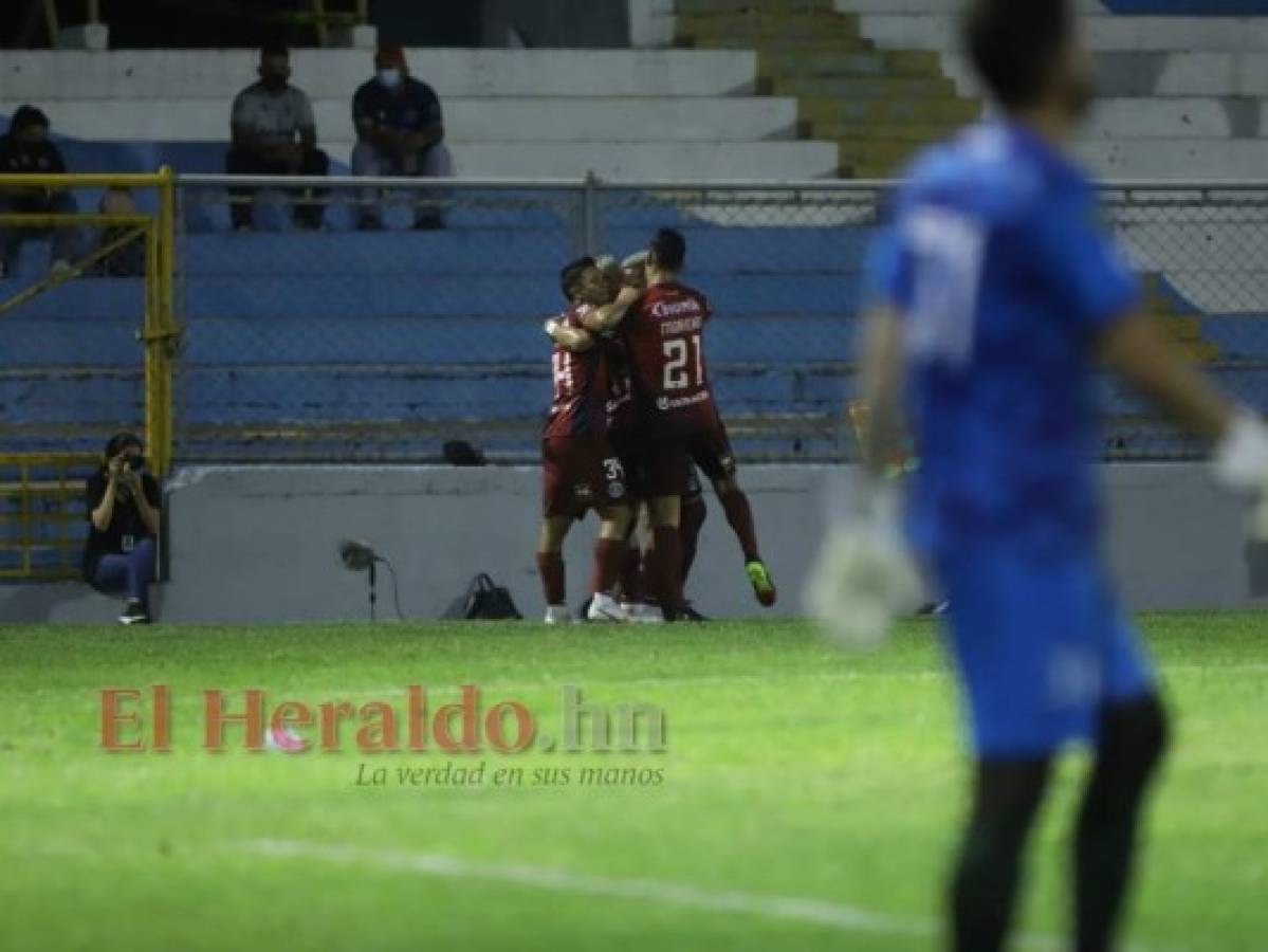Motagua golea 3-0 a Honduras Progreso y alcanza a Olimpia en lo más alto de la tabla