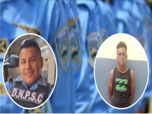 Capturan a menor de edad, presunto responsable del crimen de un policía en Olancho
