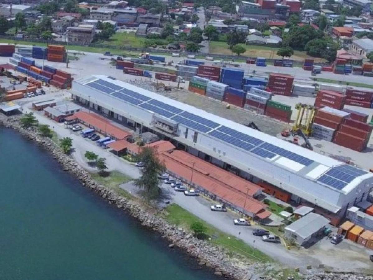 Utilizan energía eficiente y amigable para operar Puerto Cortés
