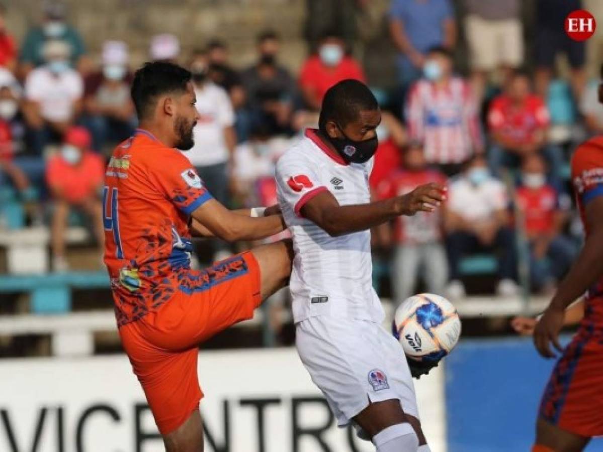 Olimpia empata sin goles ante Lobos UPNFM en Danlí