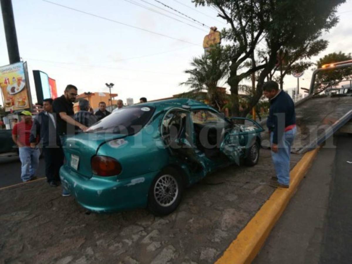 Tegucigalpa: Accidente vial en bulevar Morazán deja una persona muerta