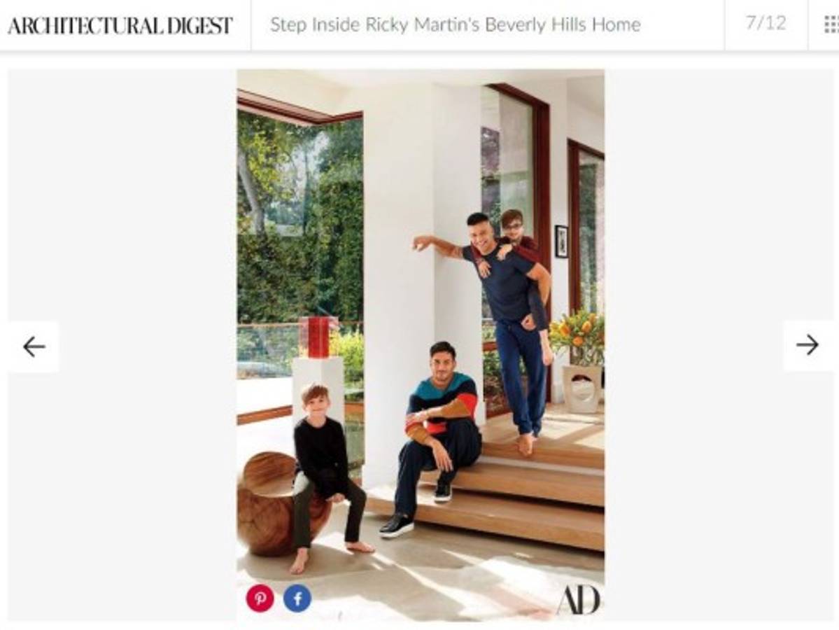 FOTOS: Así es la lujosa mansión de Ricky Martin en Beverly Hills
