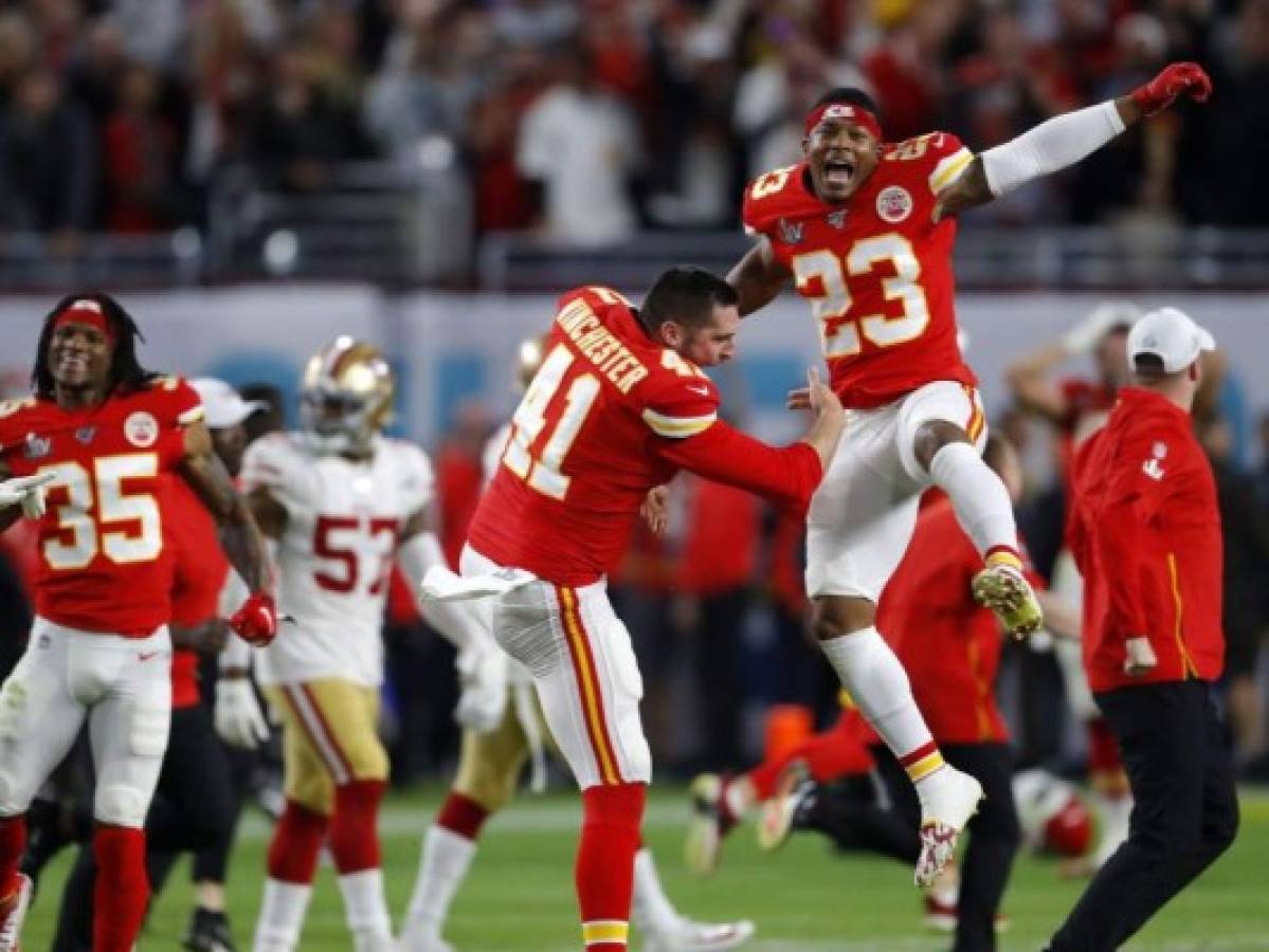 Kansas City Chiefs vence 31-20 a San Francisco 49ers y gana el Super Bowl LIV