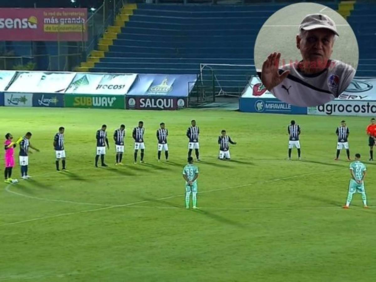 Con un minuto de silencio el Cartaginés de Costa Rica le brinda homenaje a Chelato Uclés