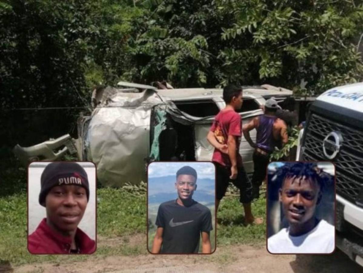 Tres garífunas mueren en fatal accidente en Colón