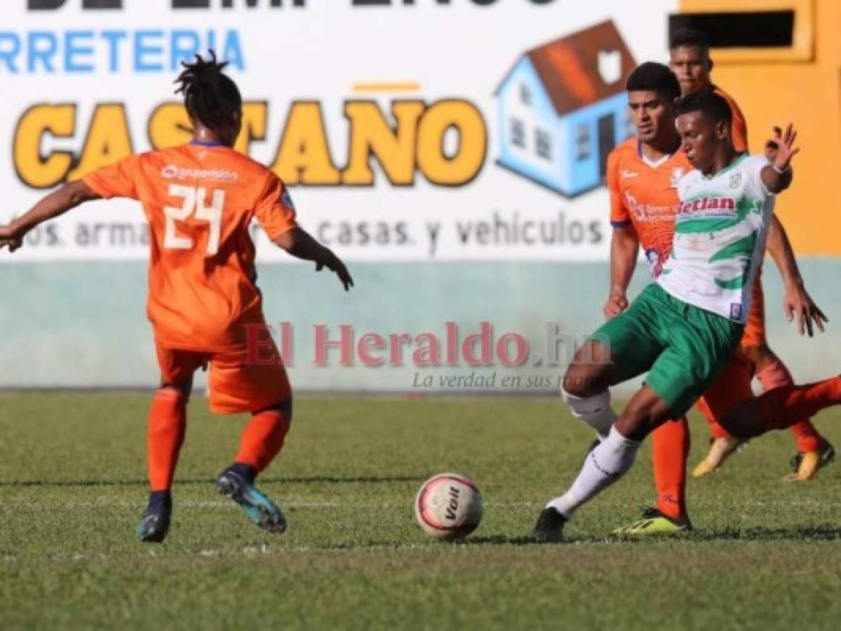 Juticalpa empató 0-0 ante Lobos UPNFM en el Juan Ramón Breve