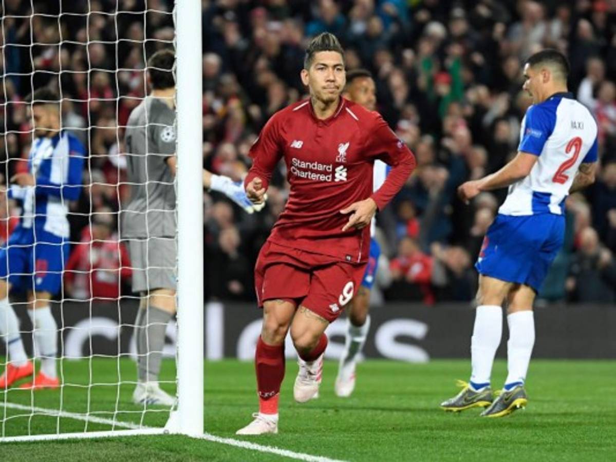 Con goles de Keïta y Firmino, Liverpool vence 2-0 al Porto
