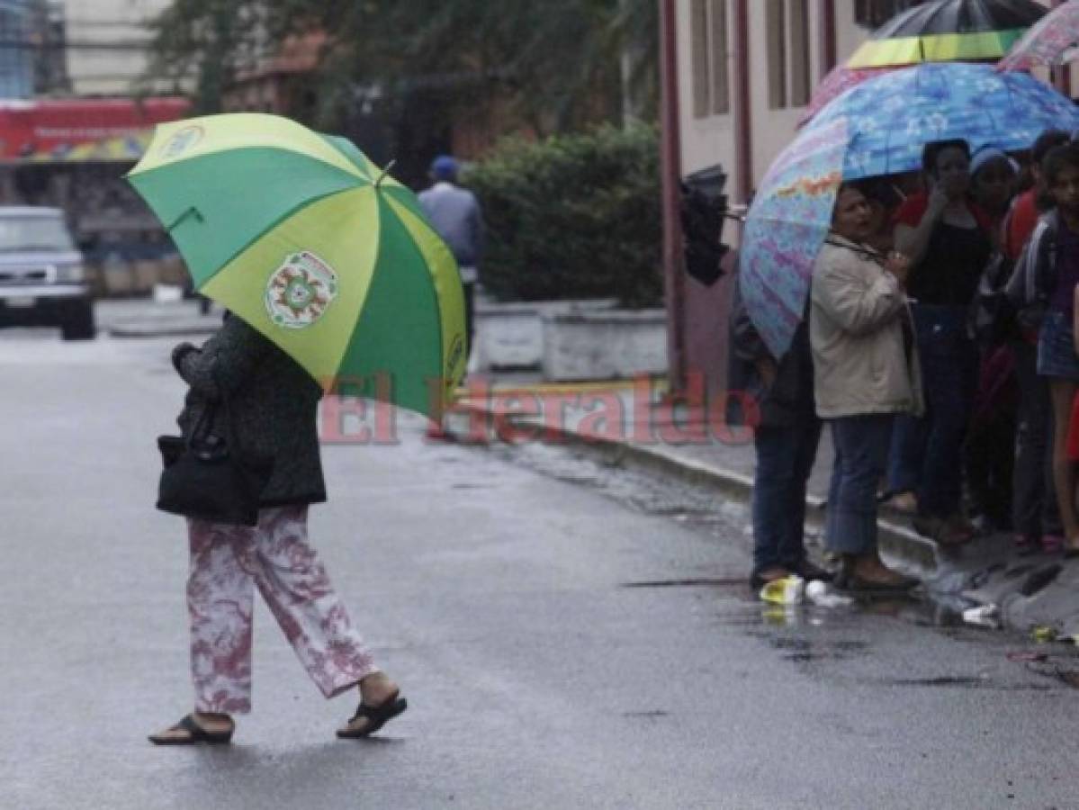 Más lluvias y descenso en las temperaturas por masa de aire frío en el norte de Honduras 