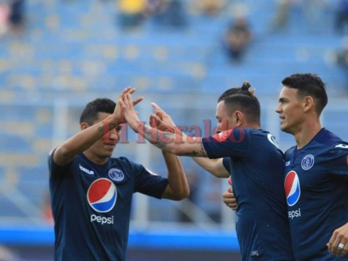 Motagua ganó 4-0 ante Honduras Progreso en el Nacional de Tegucigalpa