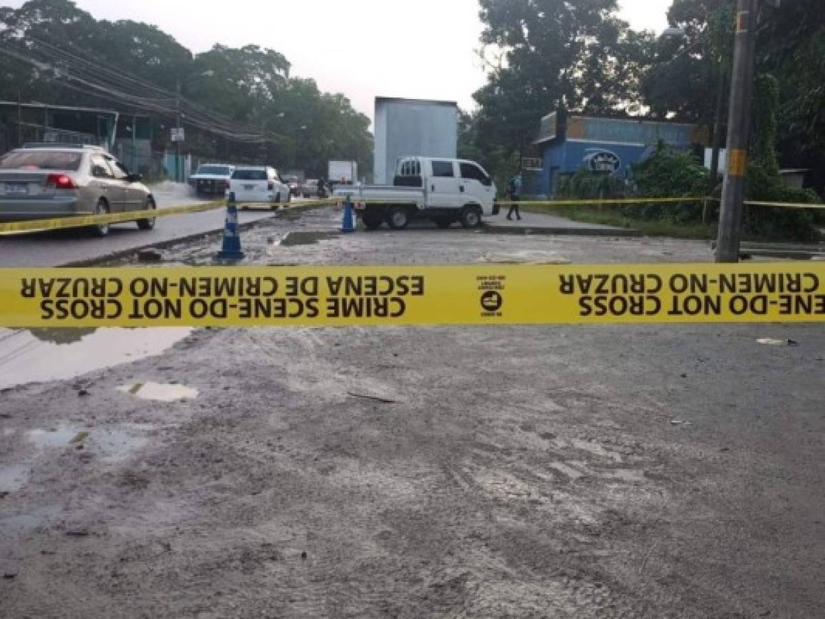 Niña muere tras caer en alcantarilla destapada en San Pedro Sula