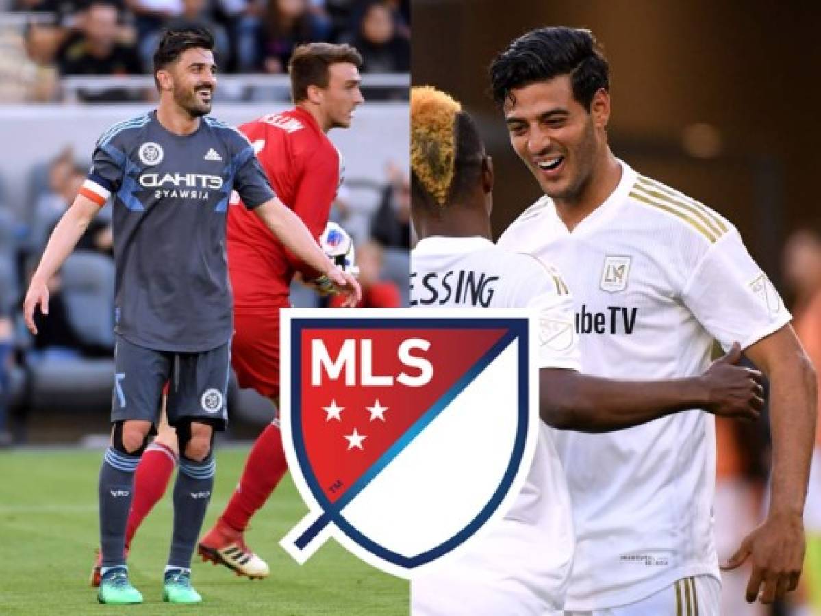 Barco es decisivo; David Villa y Carlos Vela libran batalla del gol en MLS de los Estados Unidos