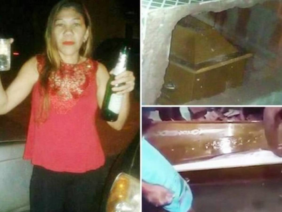 Rosangela Almeida dos Santos fue declarada muerta tras sufrir dos paros cardíacos.