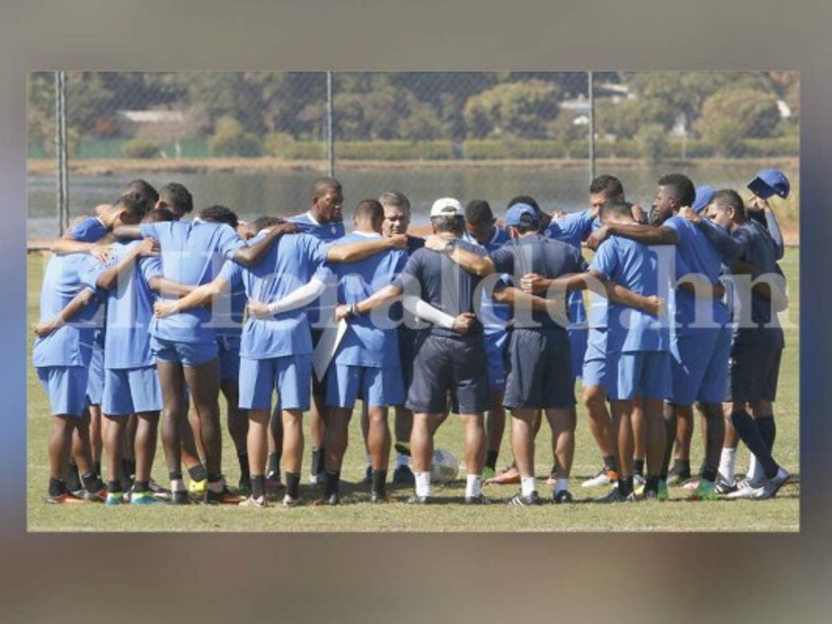 Honduras con todo el ánimo previo al duelo ante Argentina